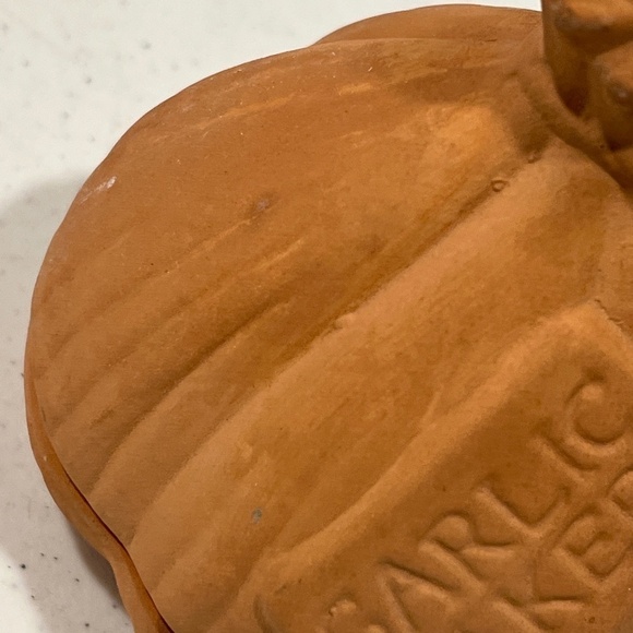 Vintage 1993 The Garlic Baker by Reco Made in Mexico Terra Cotta - Picture 2 of 6